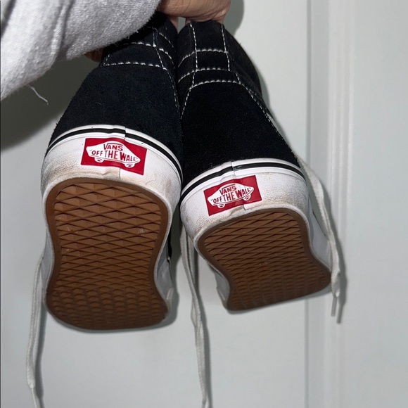 Vans Classic Black and White High-Tops - Picture 4 of 6